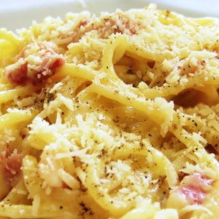 Paste carbonara